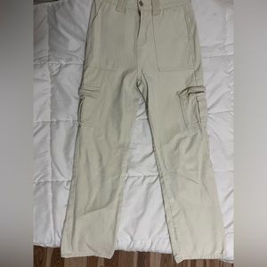 Beige cargo pants